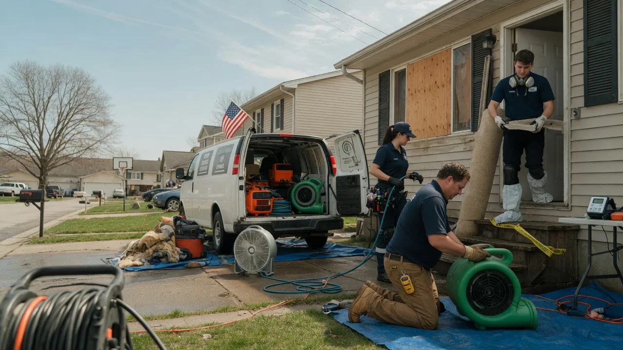 Water Damage Restoration in Wyoming, NY near me
